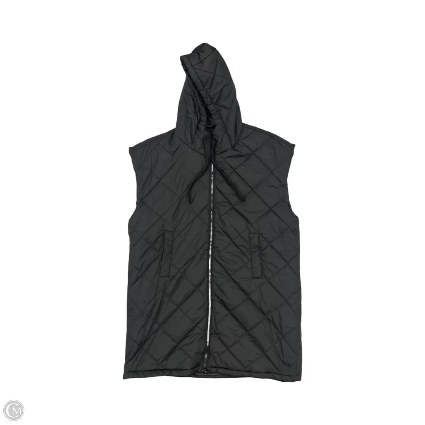 Vest Puffer & Quilted By White Mark In Black, Size: 3x