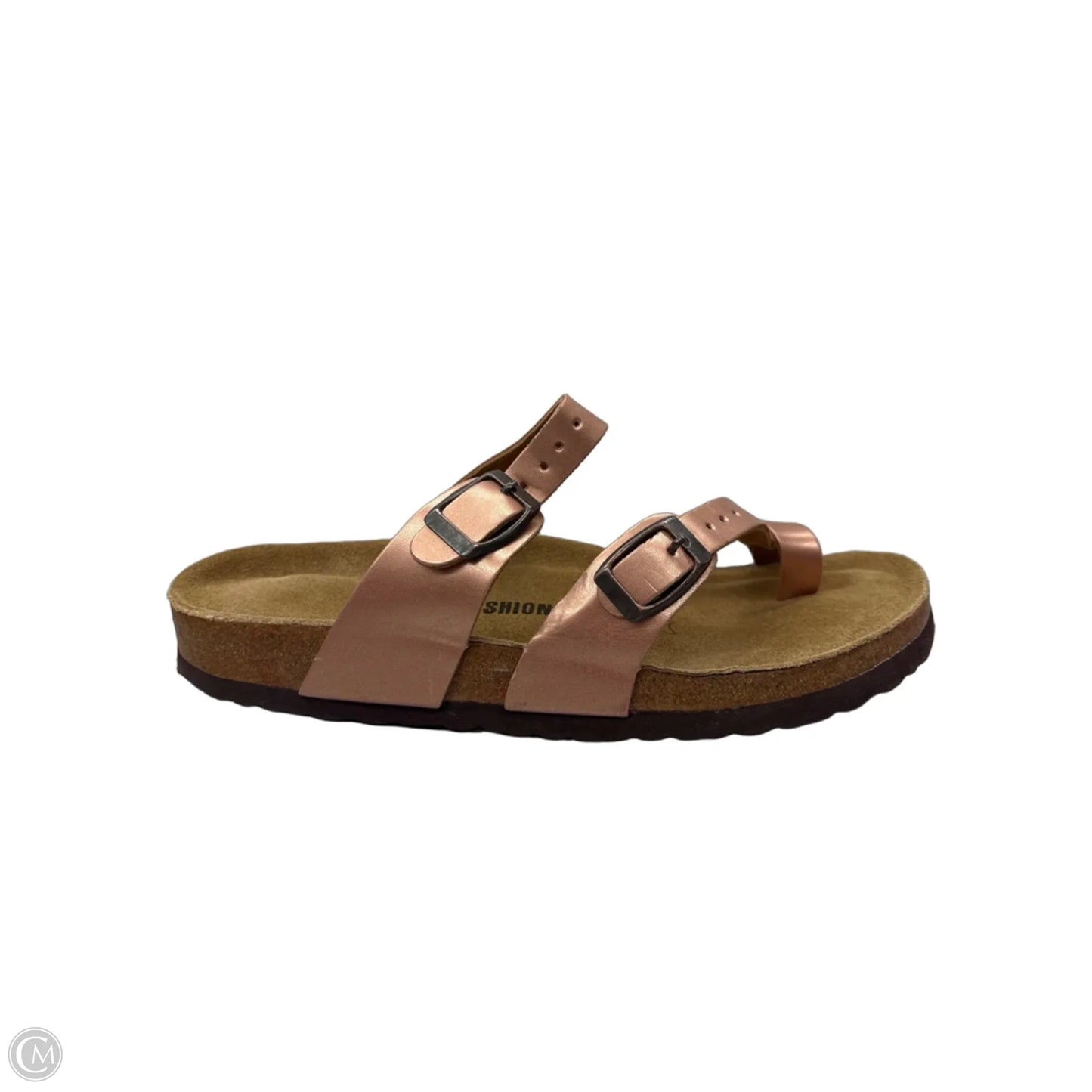 Sandals Flats By Cushionaire In Pink, Size: 8