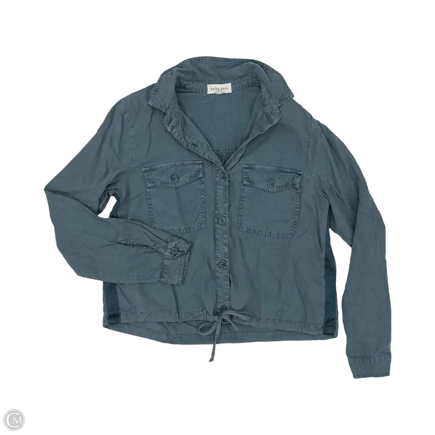 Top Long Sleeve By Bella Dahl In Blue, Size: M