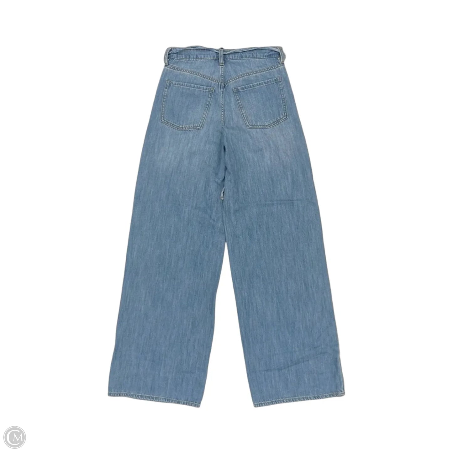 Jeans Wide Leg By Old Navy In Blue Denim, Size: 2l