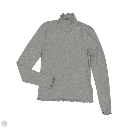Top Long Sleeve By J. Crew In Grey, Size: S