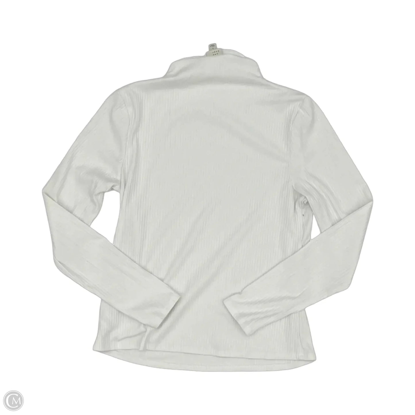 Top Long Sleeve By A New Day In White, Size: L