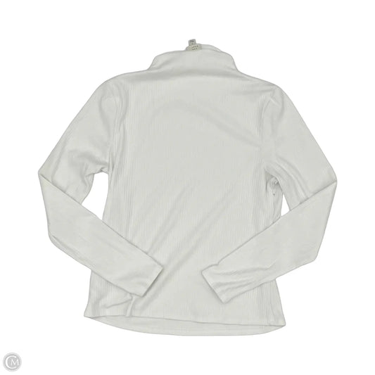 Top Long Sleeve By A New Day In White, Size: L