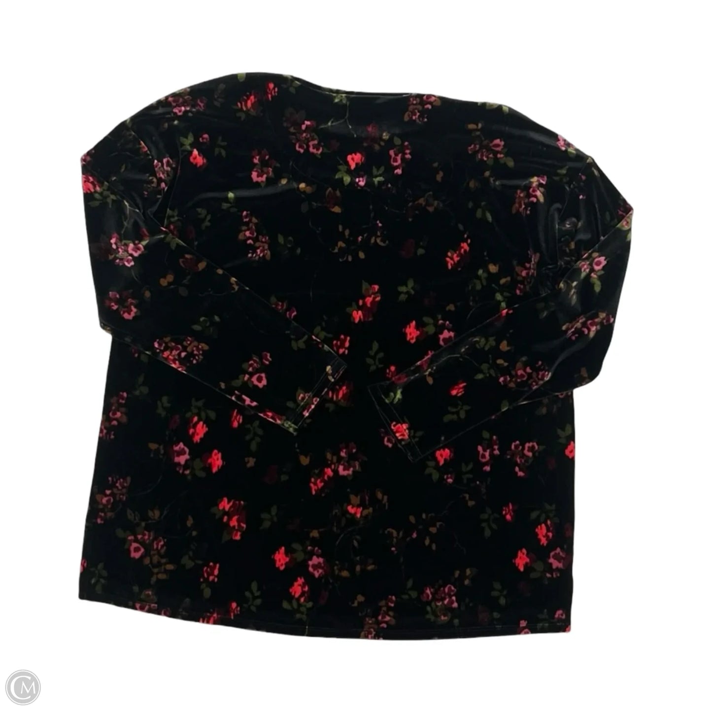 Top Long Sleeve By J. Jill In Geometric Pattern, Size: S
