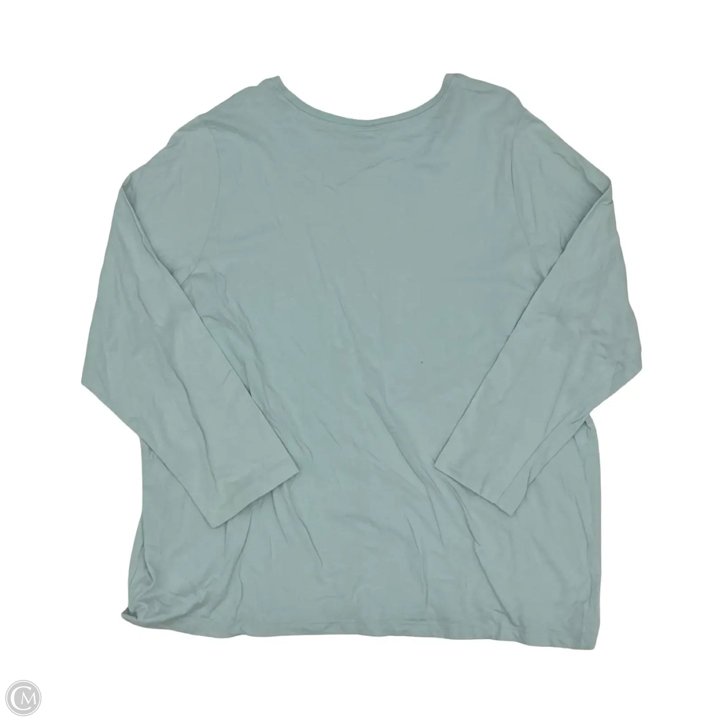 Top Long Sleeve By Vera Bradley In Blue, Size: 3x