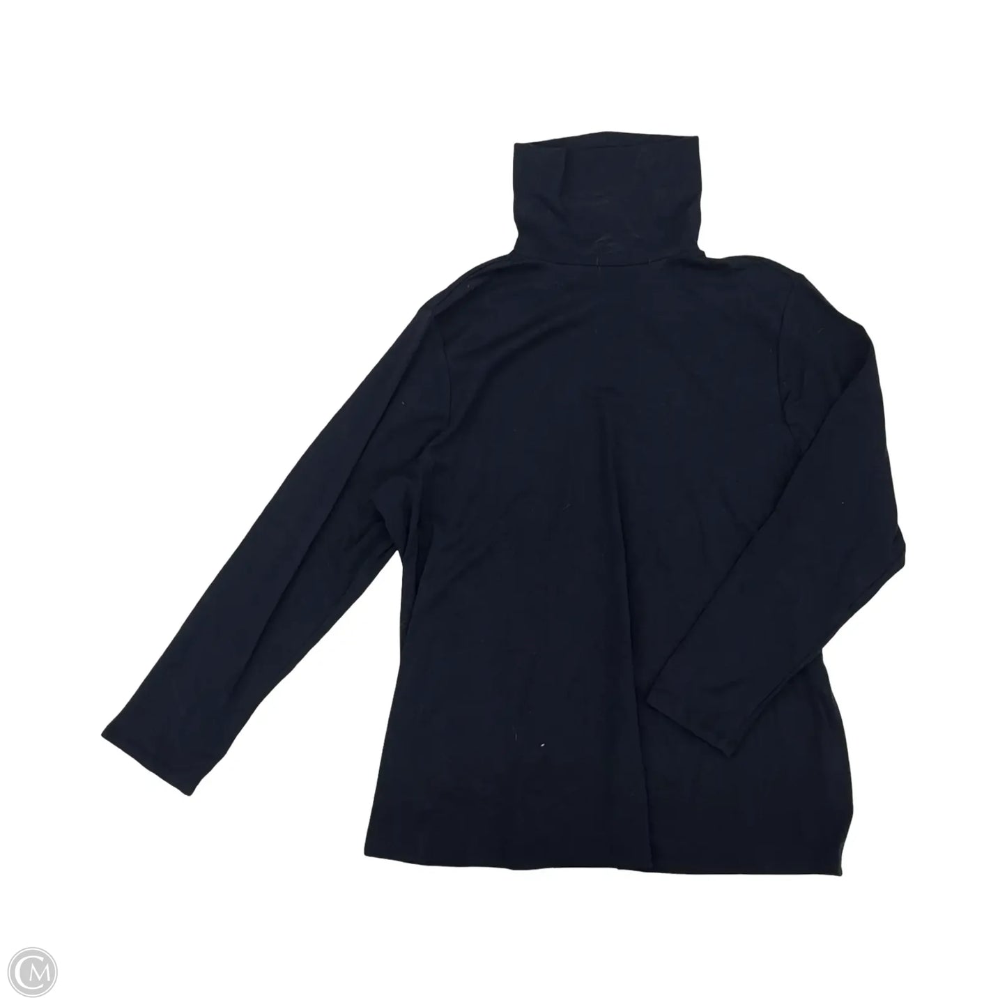 Top Long Sleeve By Lane Bryant In Navy, Size: 1x