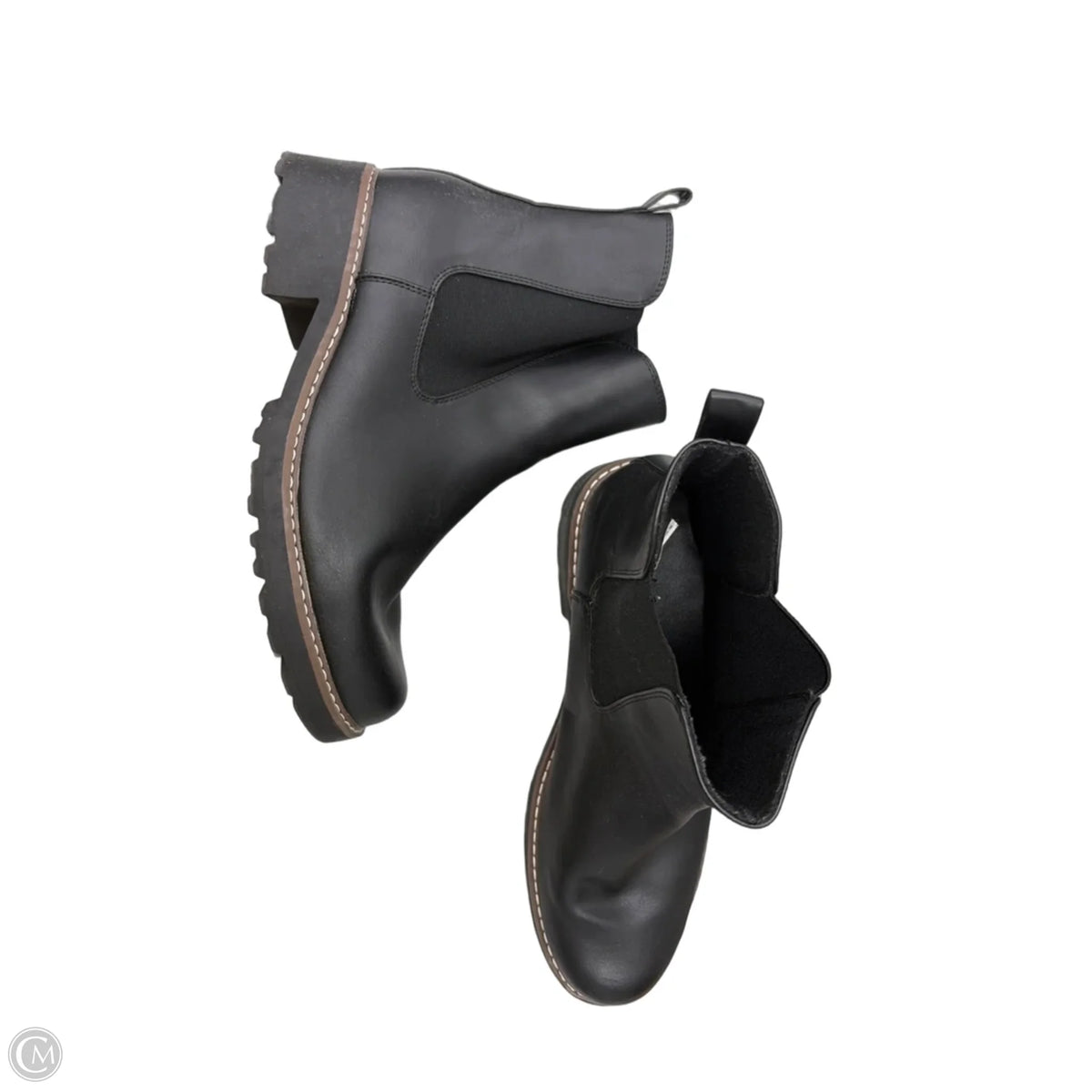 Boots Ankle Heels By Universal Thread In Black, Size: 11