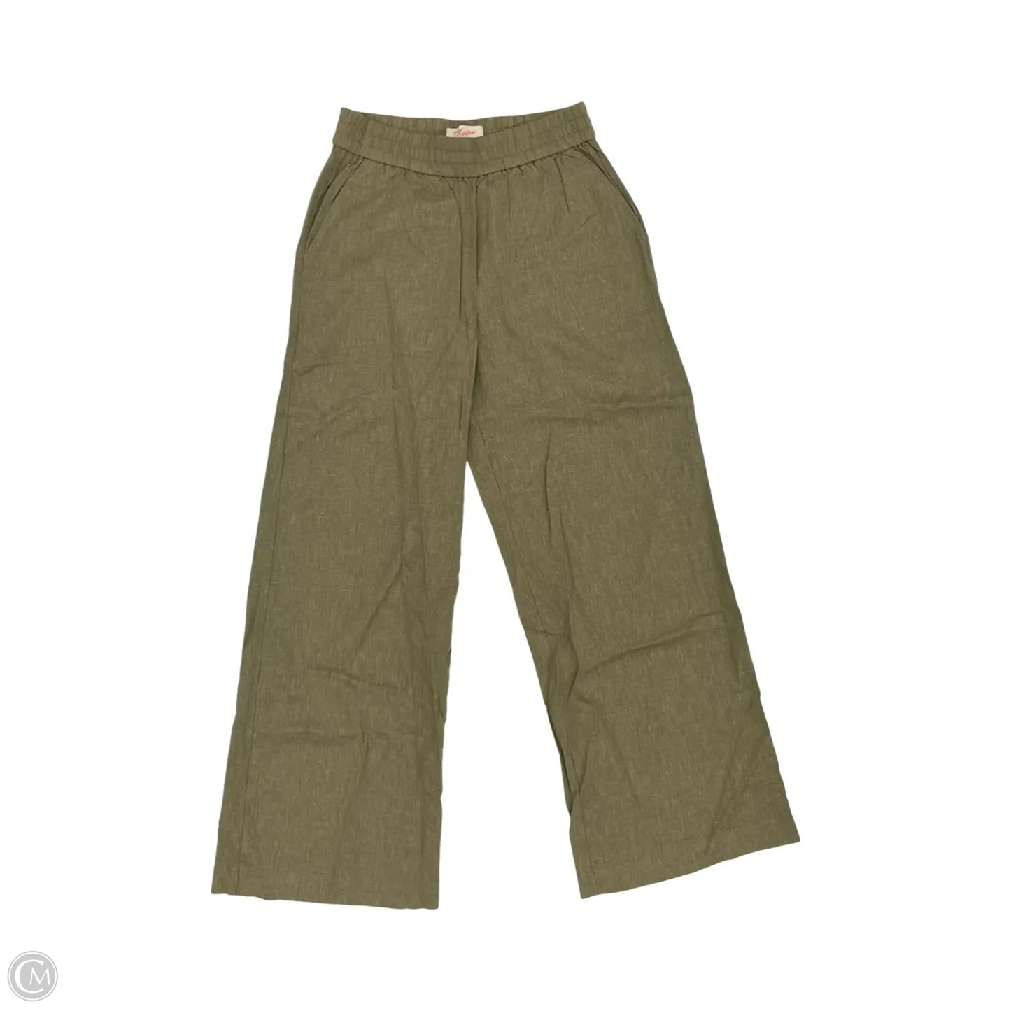 Pants Wide Leg By Marine Layer In Green, Size: S