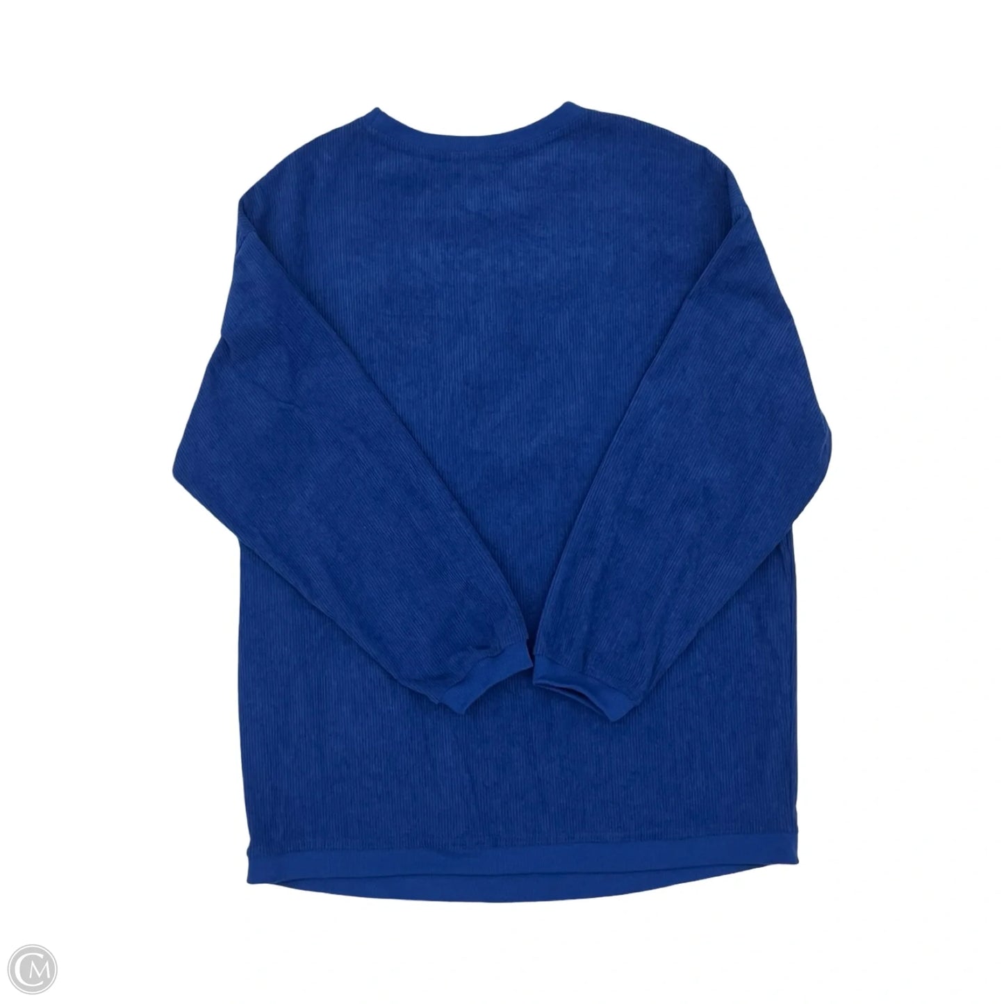Top Long Sleeve By Clothes Mentor In Blue, Size: L