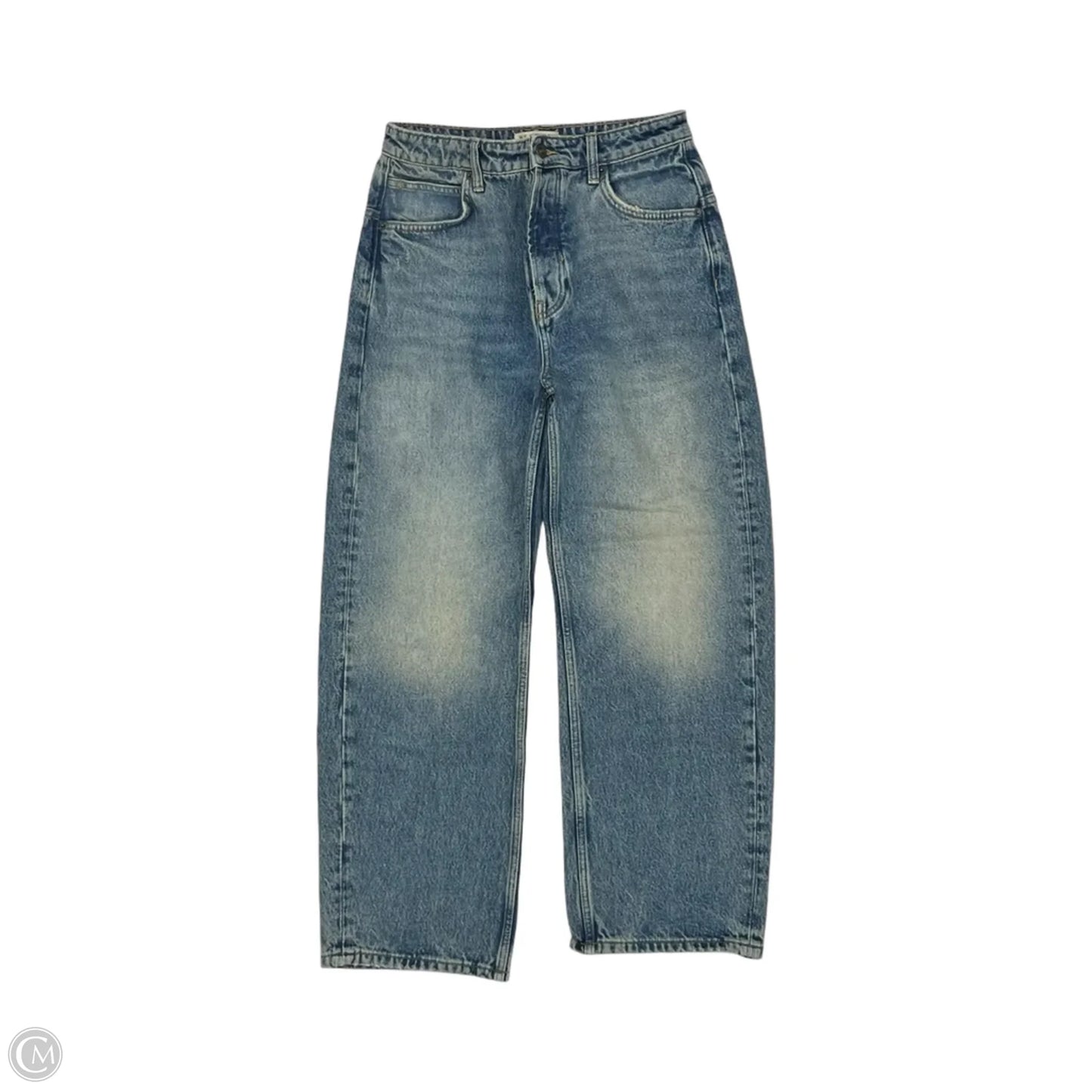 Jeans Wide Leg By We The Free In Blue Denim, Size: 4