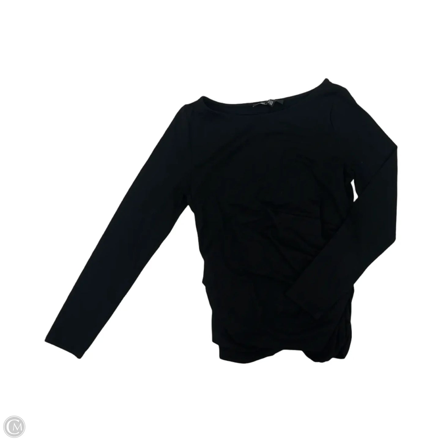 Top Long Sleeve By White House Black Market In Black, Size: M