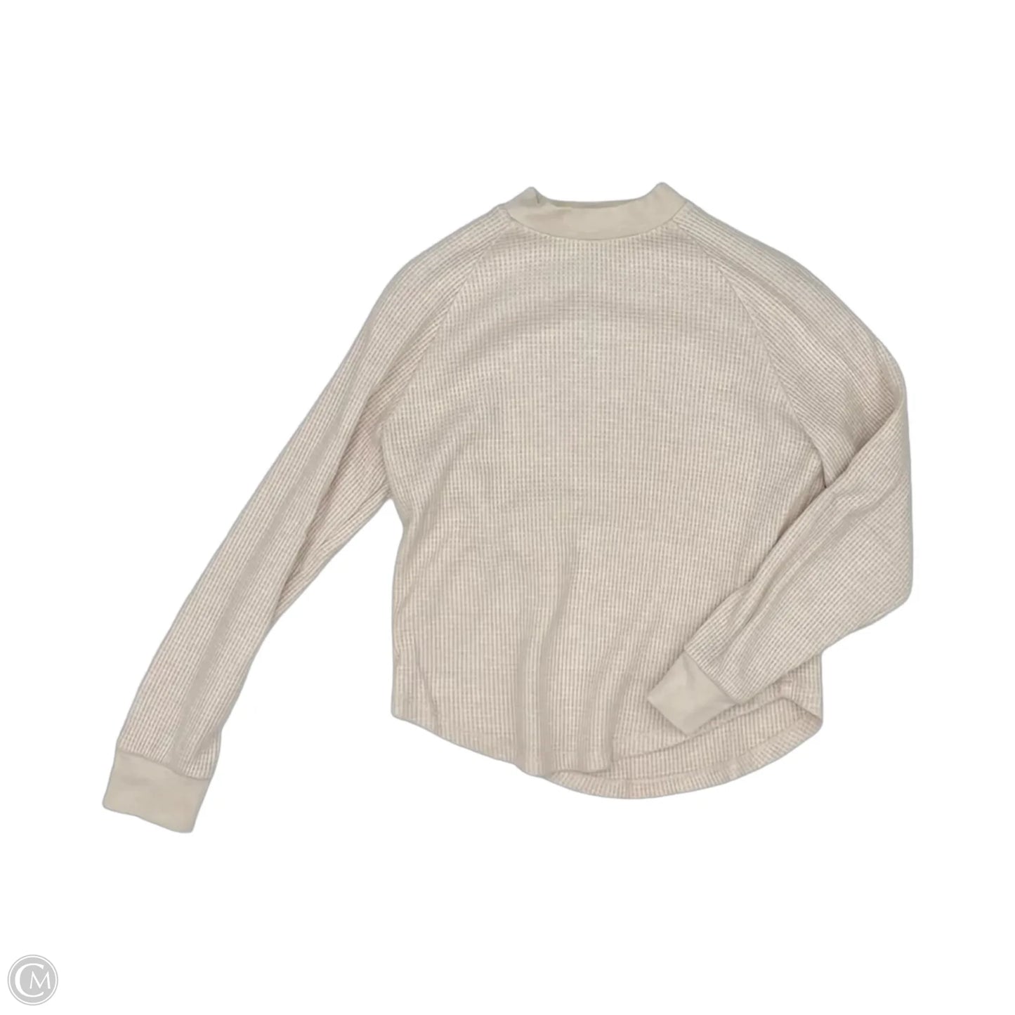 Top Long Sleeve By Madewell In Pink, Size: Xs