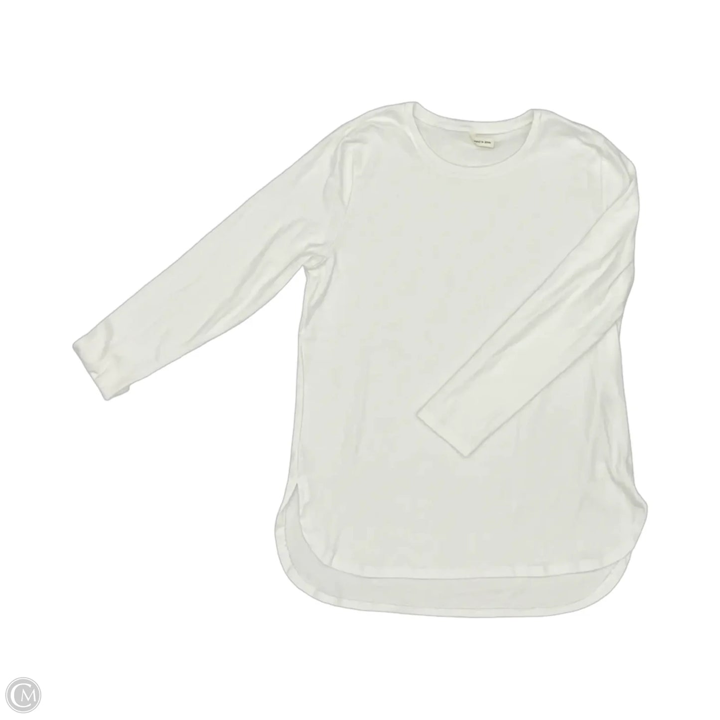 Top Long Sleeve By Cme In Cream, Size: 2x