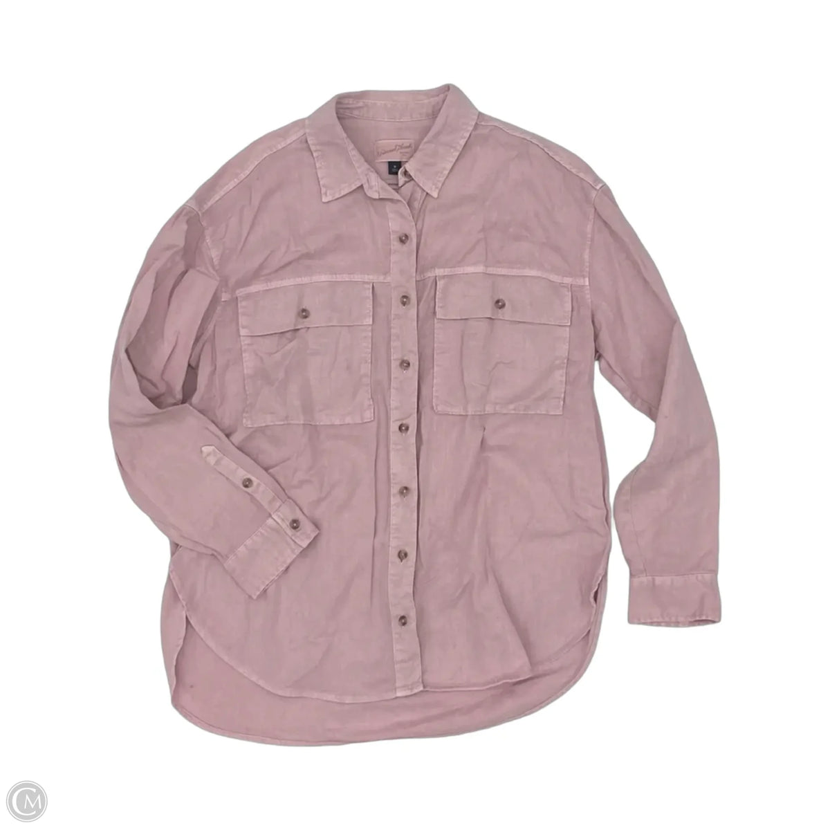 Top Long Sleeve By Universal Thread In Pink, Size: M
