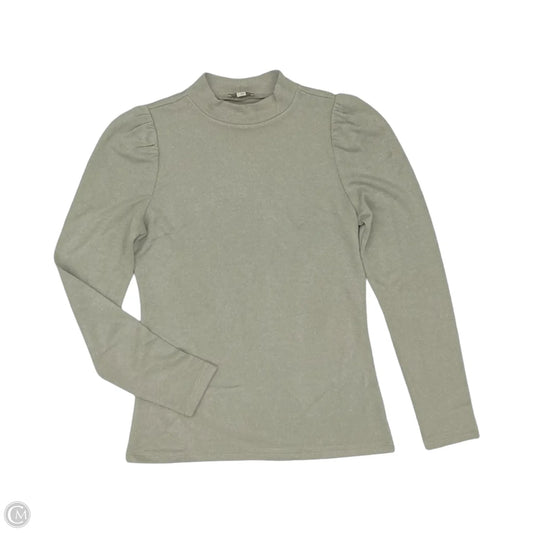 Blouse Long Sleeve By Loft In Tan, Size: S