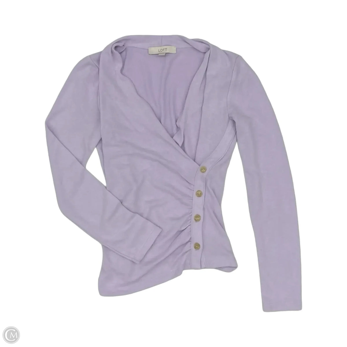 Sweater By Loft In Purple, Size: S