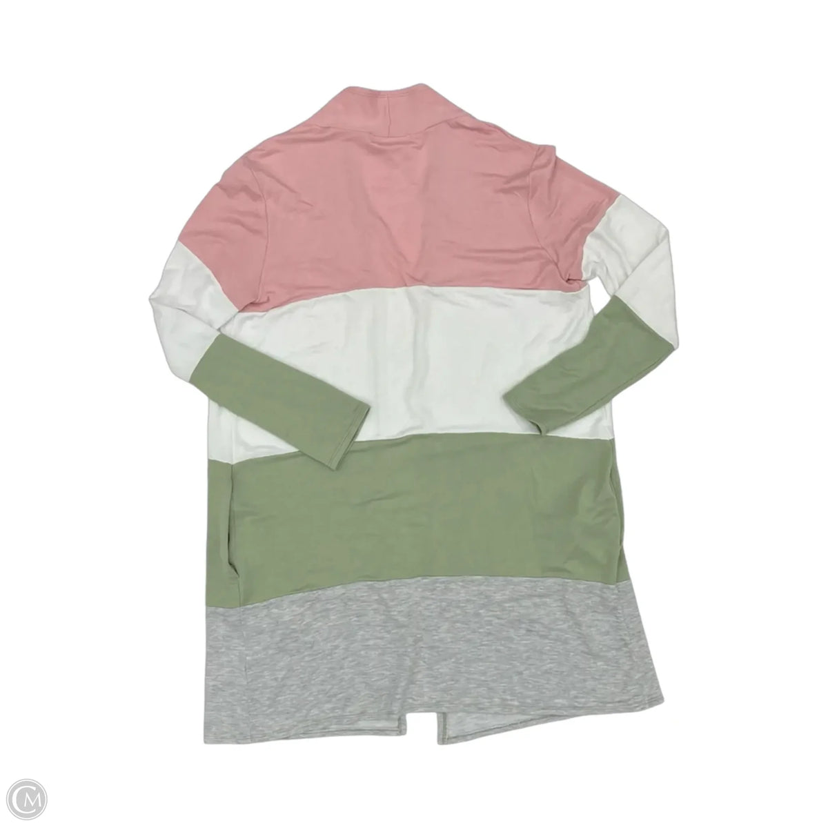 Cardigan By Haptics In Striped Pattern, Size: L