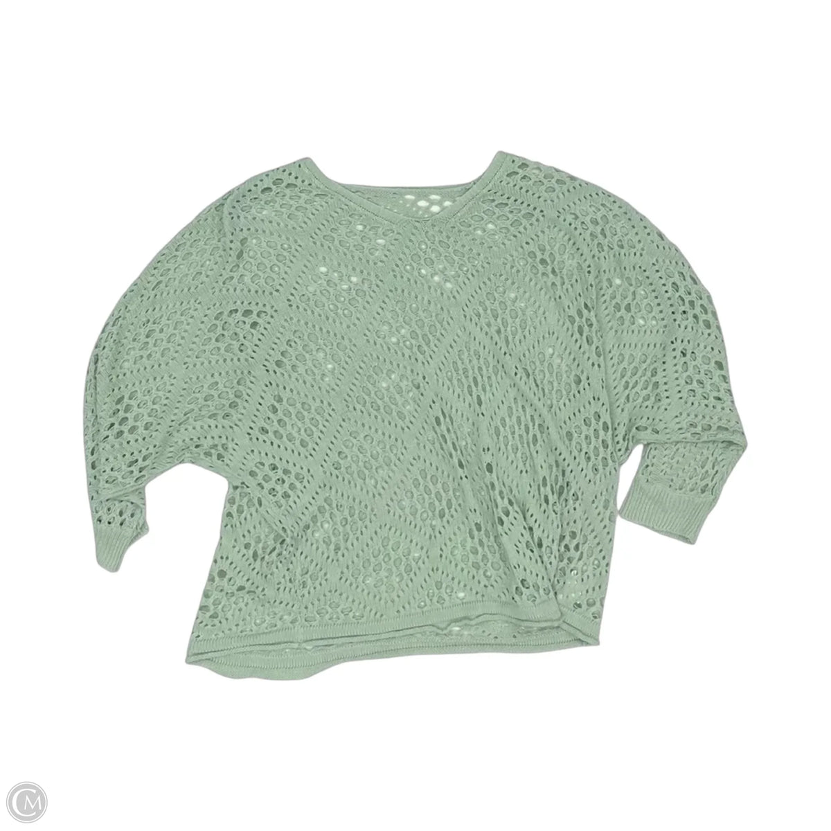 Sweater By Clothes Mentor In Green, Size: 2x