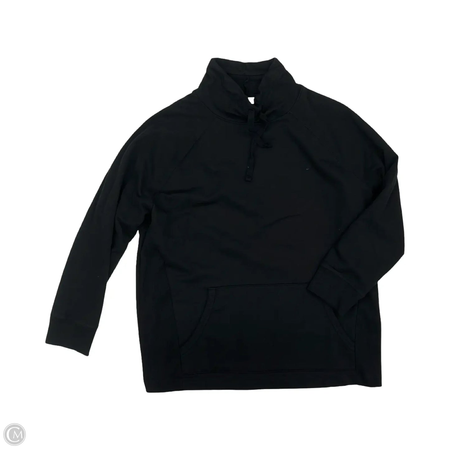 Top Long Sleeve By Time And Tru In Black, Size: L