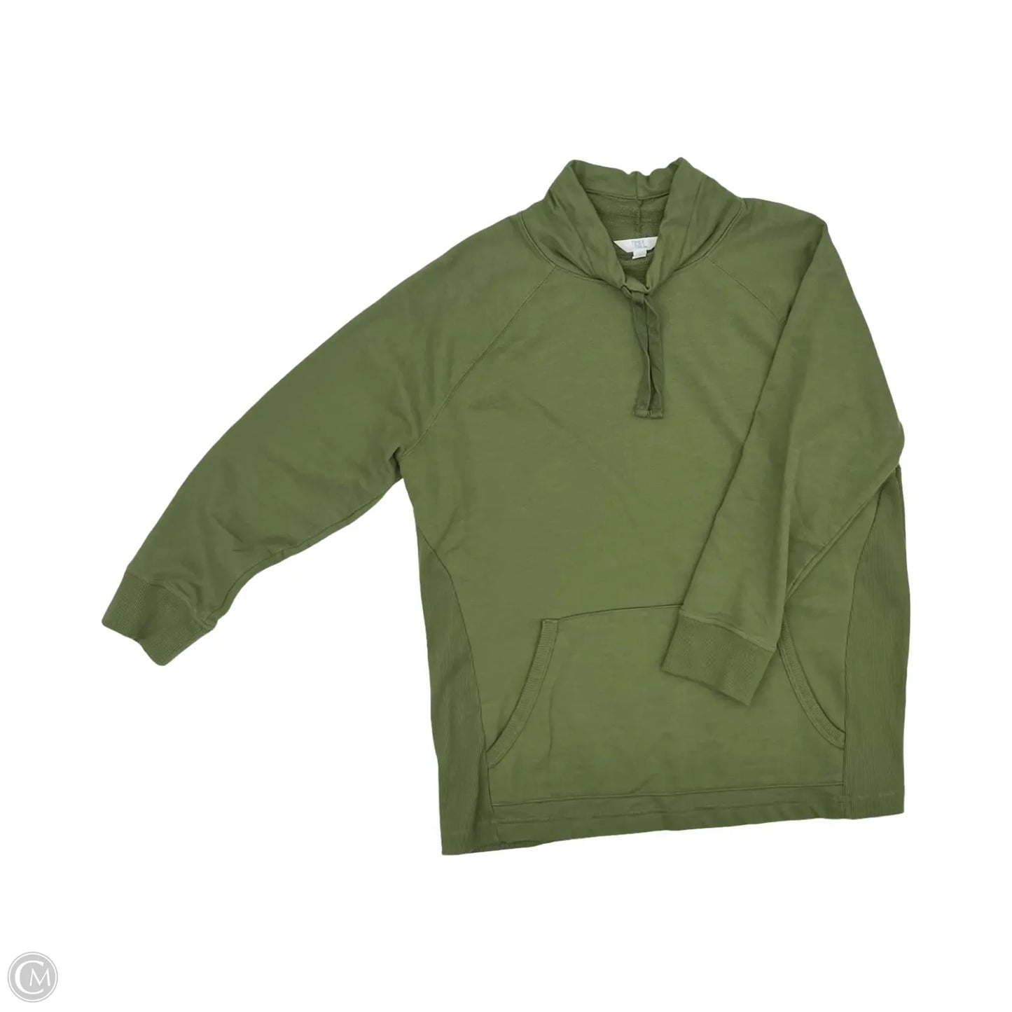 Top Long Sleeve By Time And Tru In Green, Size: L