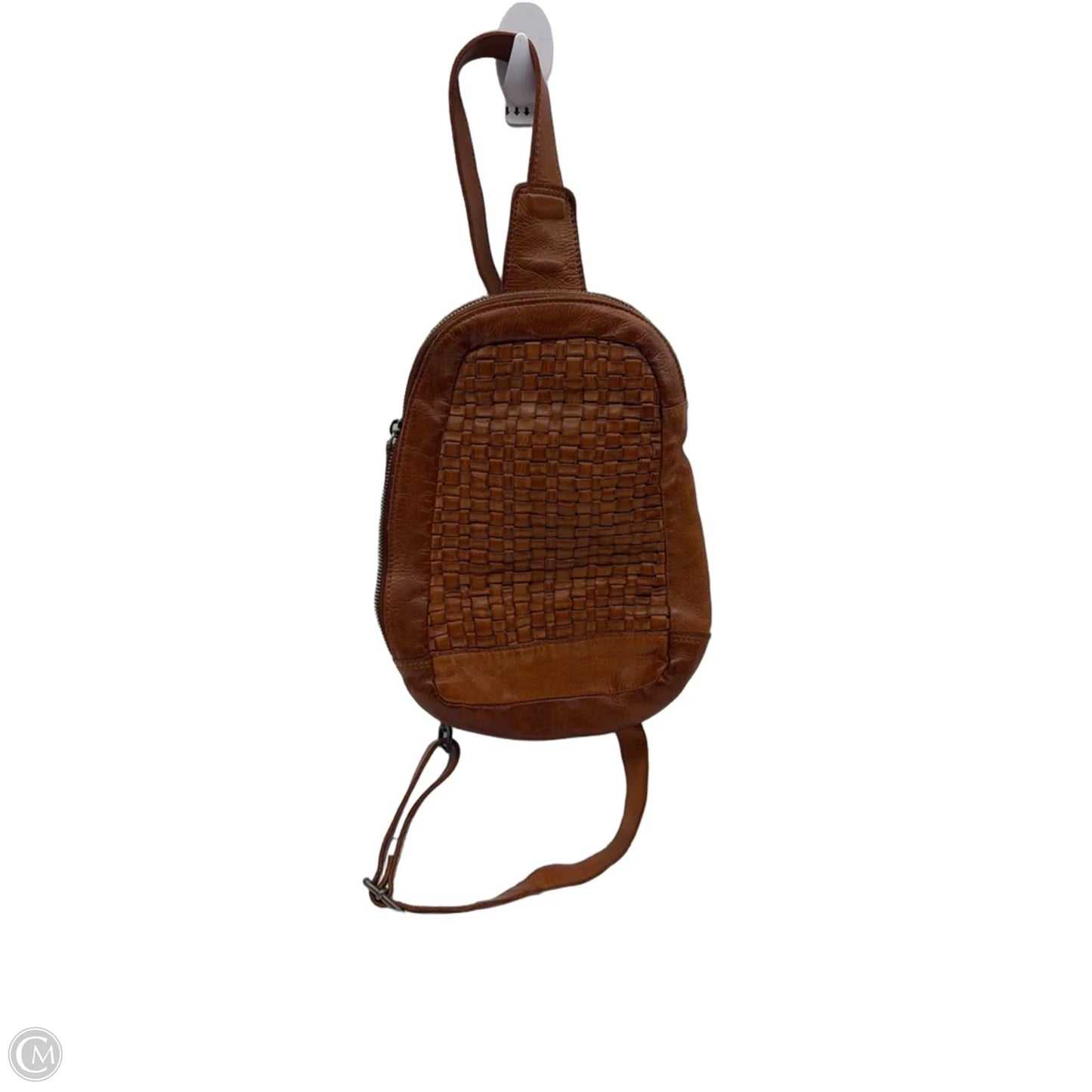 Crossbody Leather By Clothes Mentor, Size: Medium
