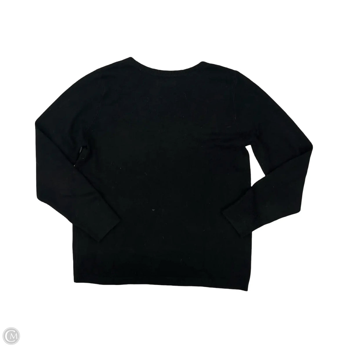 Sweater By Croft And Barrow In Black, Size: L