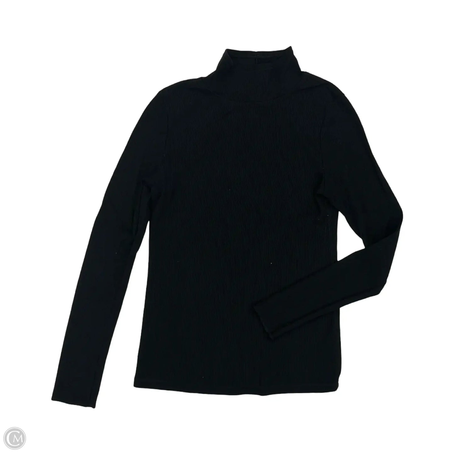 Top Long Sleeve By Universal Thread In Black, Size: M