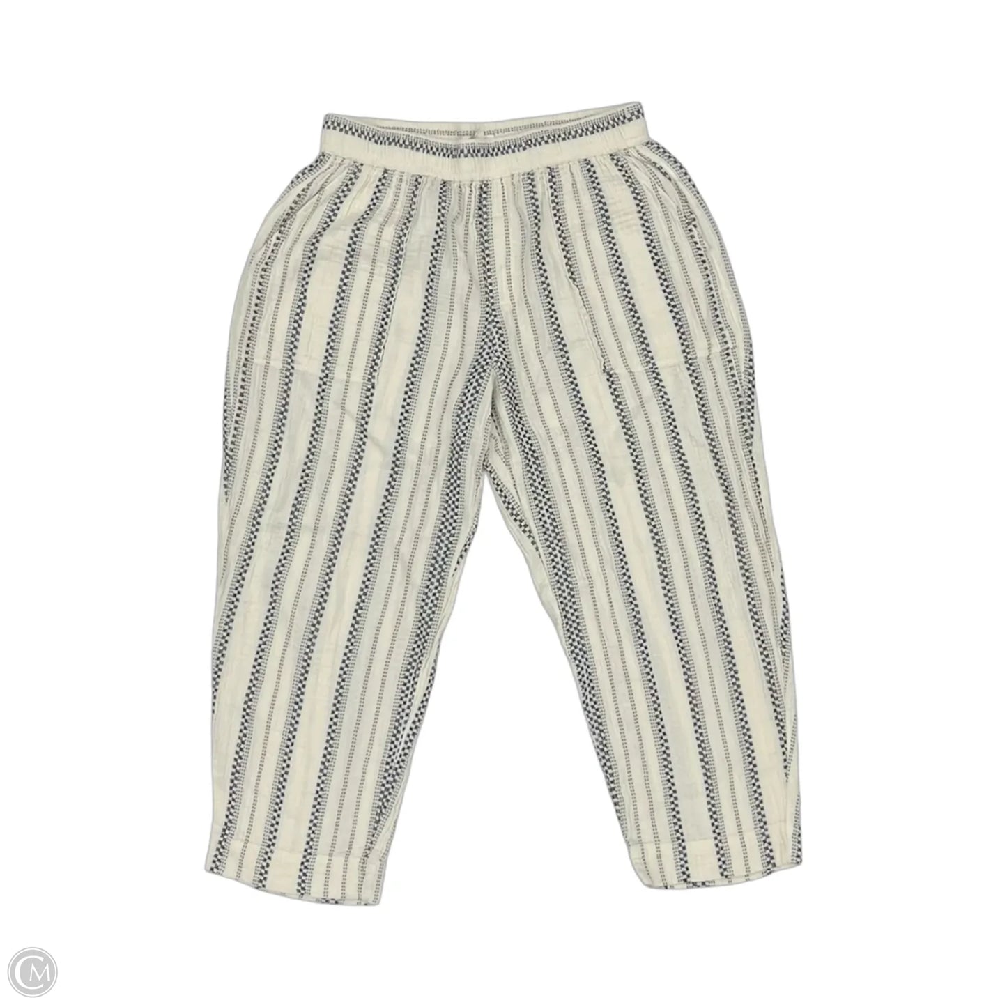 Pants Other By Madewell In Black & Cream, Size: M