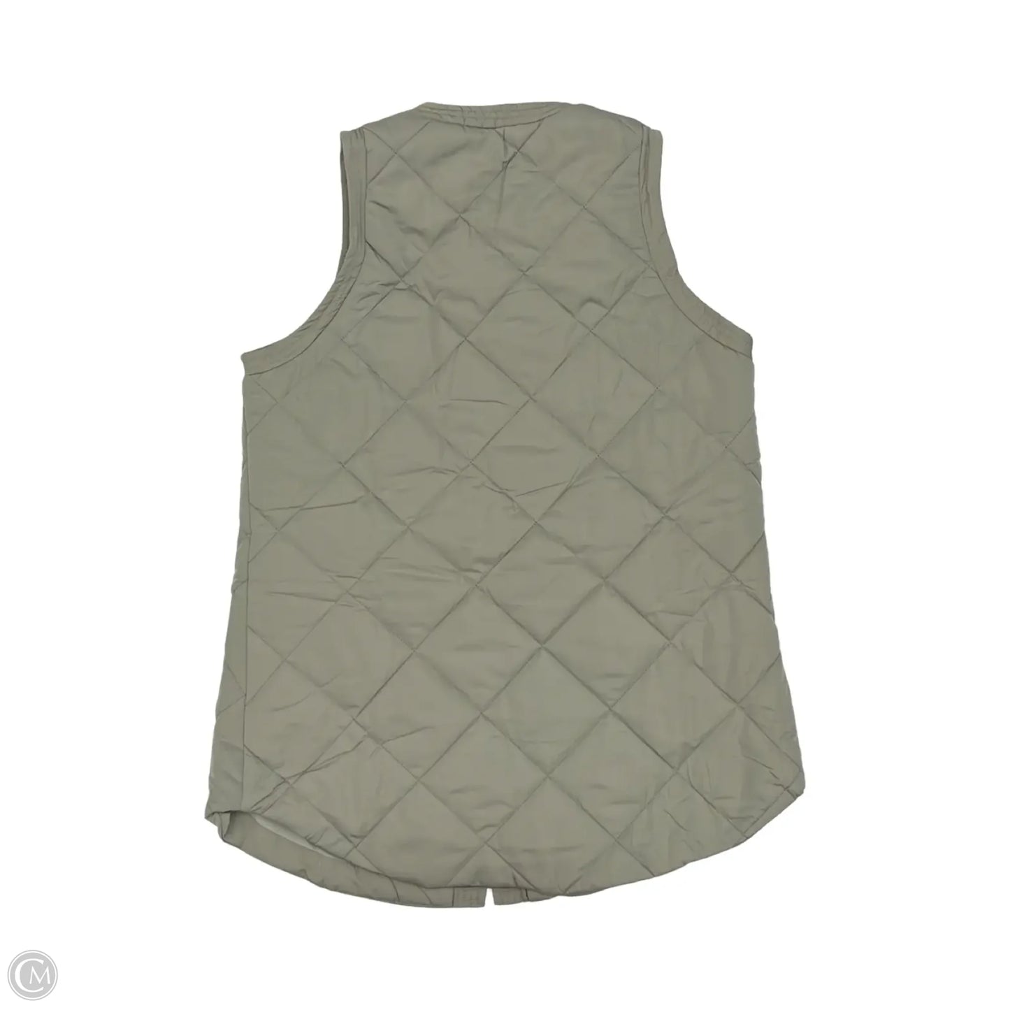 Vest Puffer & Quilted By Cmf In Green, Size: M