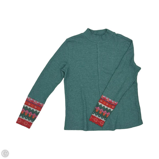 Top Long Sleeve By Maurices In Multi-colored, Size: L