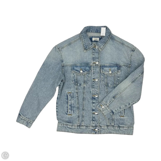Jacket Denim By Clothes Mentor In Blue Denim, Size: S