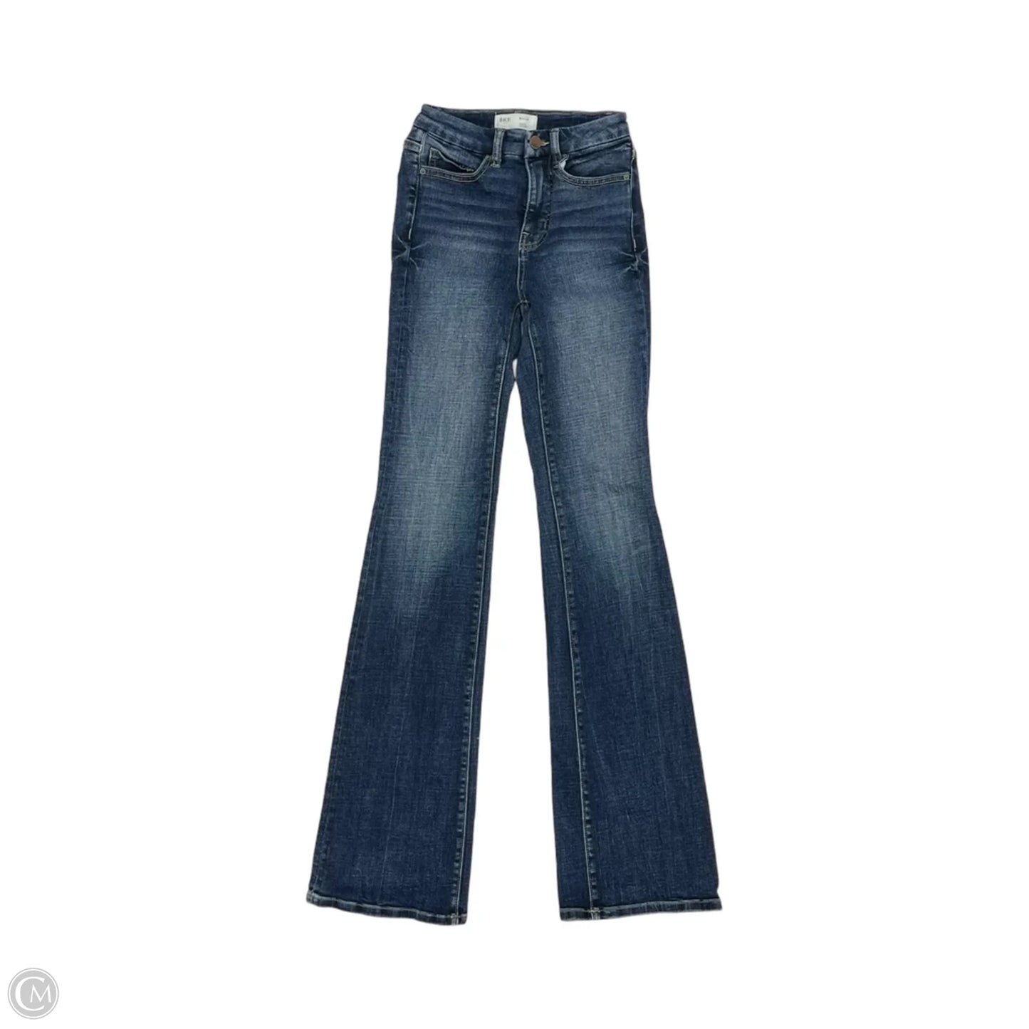 Jeans Boot Cut By Bke In Blue Denim, Size: 0