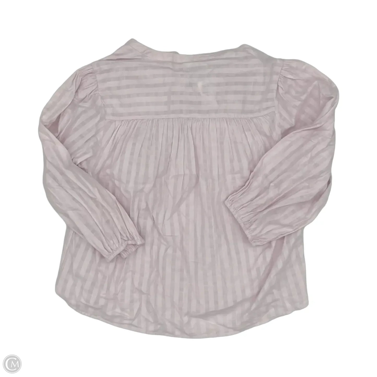 Blouse Long Sleeve By Old Navy In Purple, Size: M
