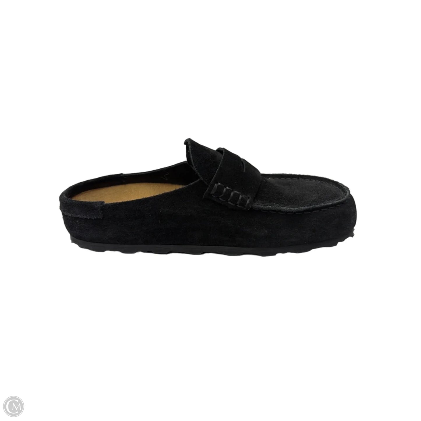 Shoes Flats By Birkenstock In Black, Size: 8