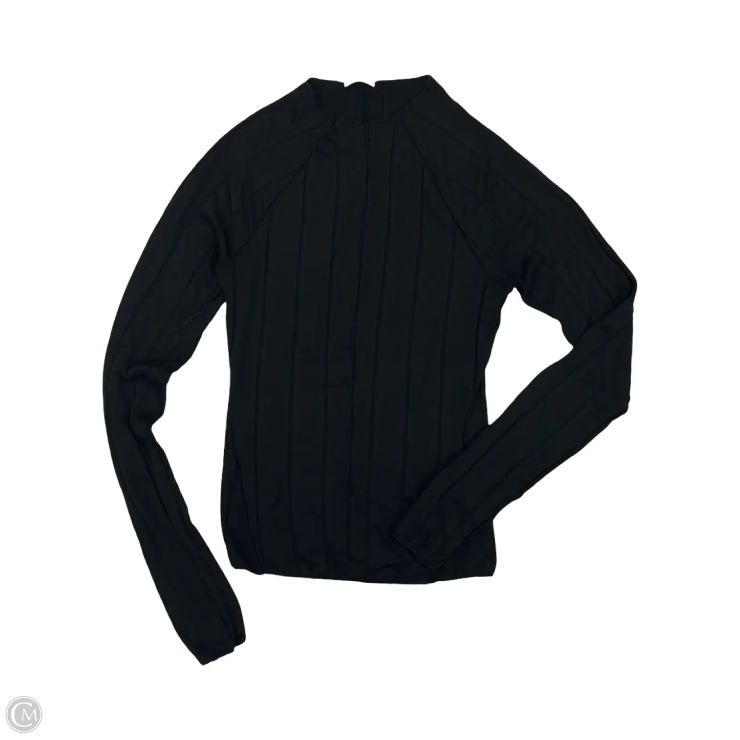Top Long Sleeve By Free People In Black, Size: S