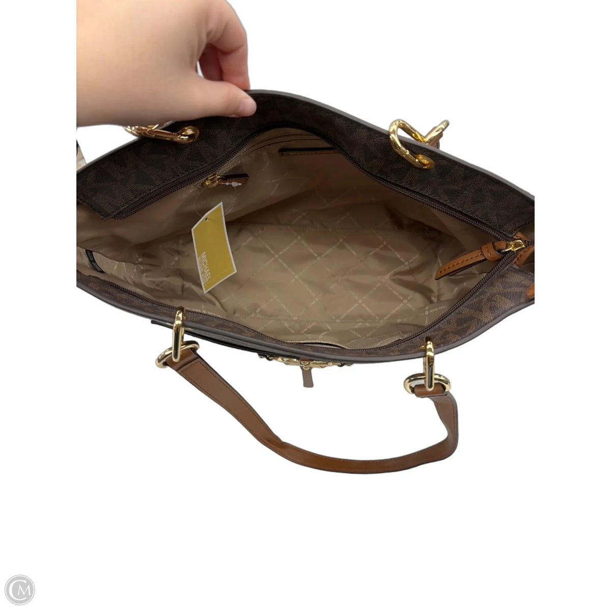 Handbag Designer By Michael Kors, Size: Medium