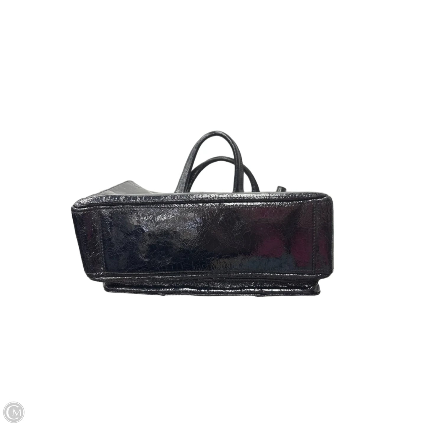 Handbag Leather By Liz Claiborne, Size: Medium