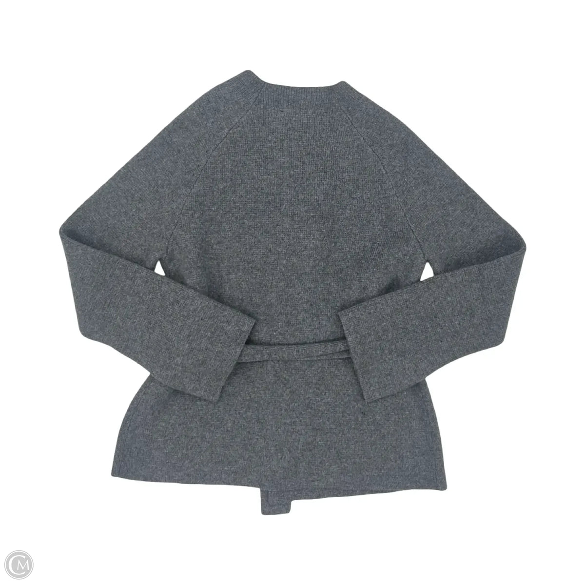 Sweater Cardigan By Pendleton In Grey, Size: L
