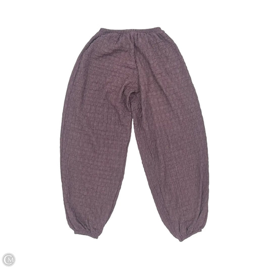 Pants Joggers By Zara In Purple, Size: S
