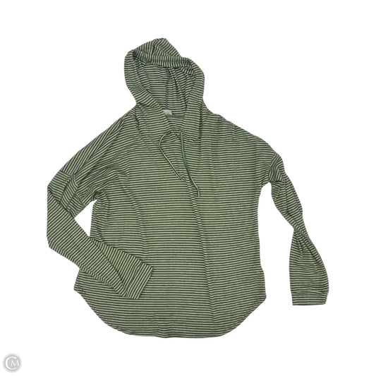 Top Long Sleeve By Scarlett In Green & White, Size: 3x