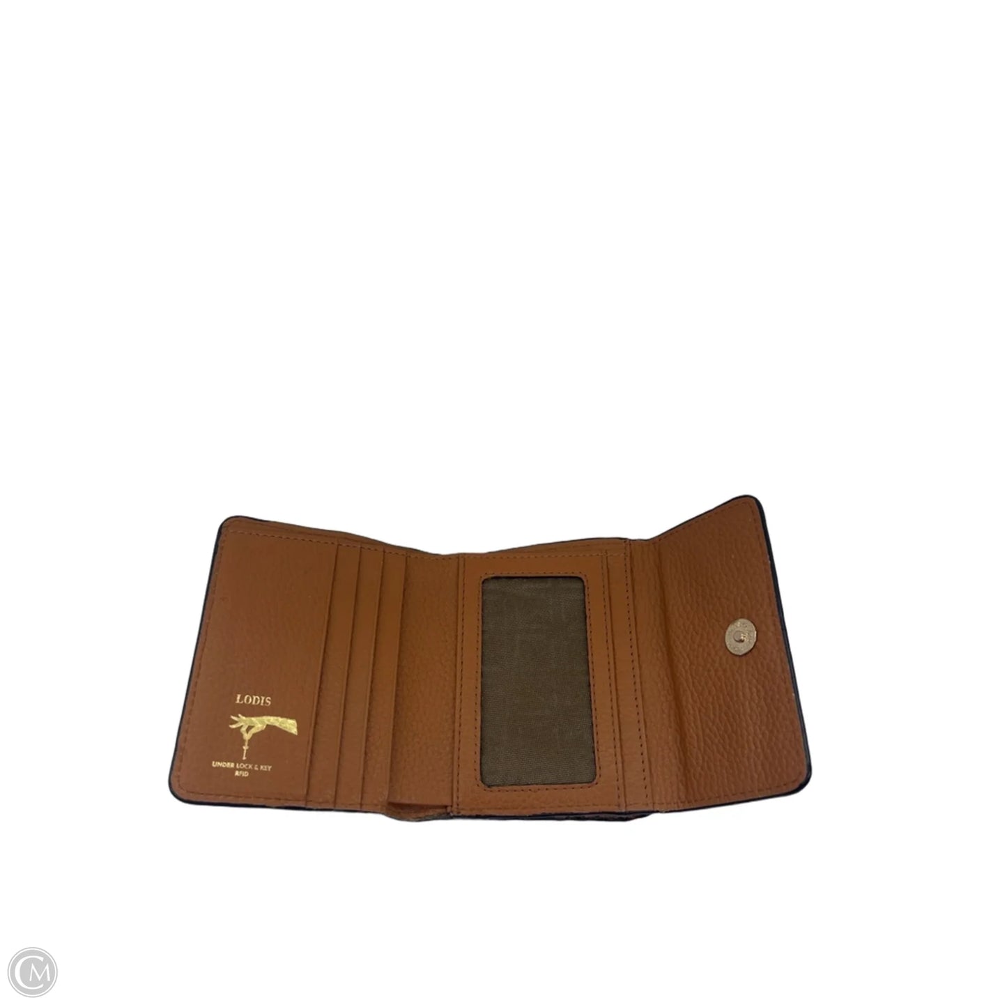 Wallet Leather By Lodis, Size: Medium