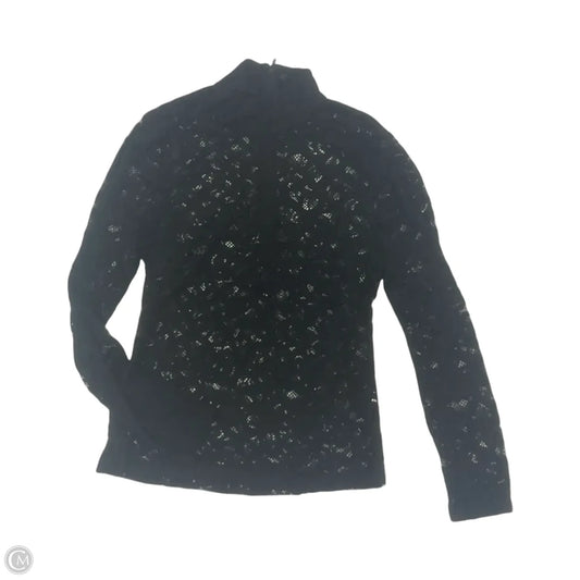 Blouse Long Sleeve By White House Black Market In Black, Size: Xs