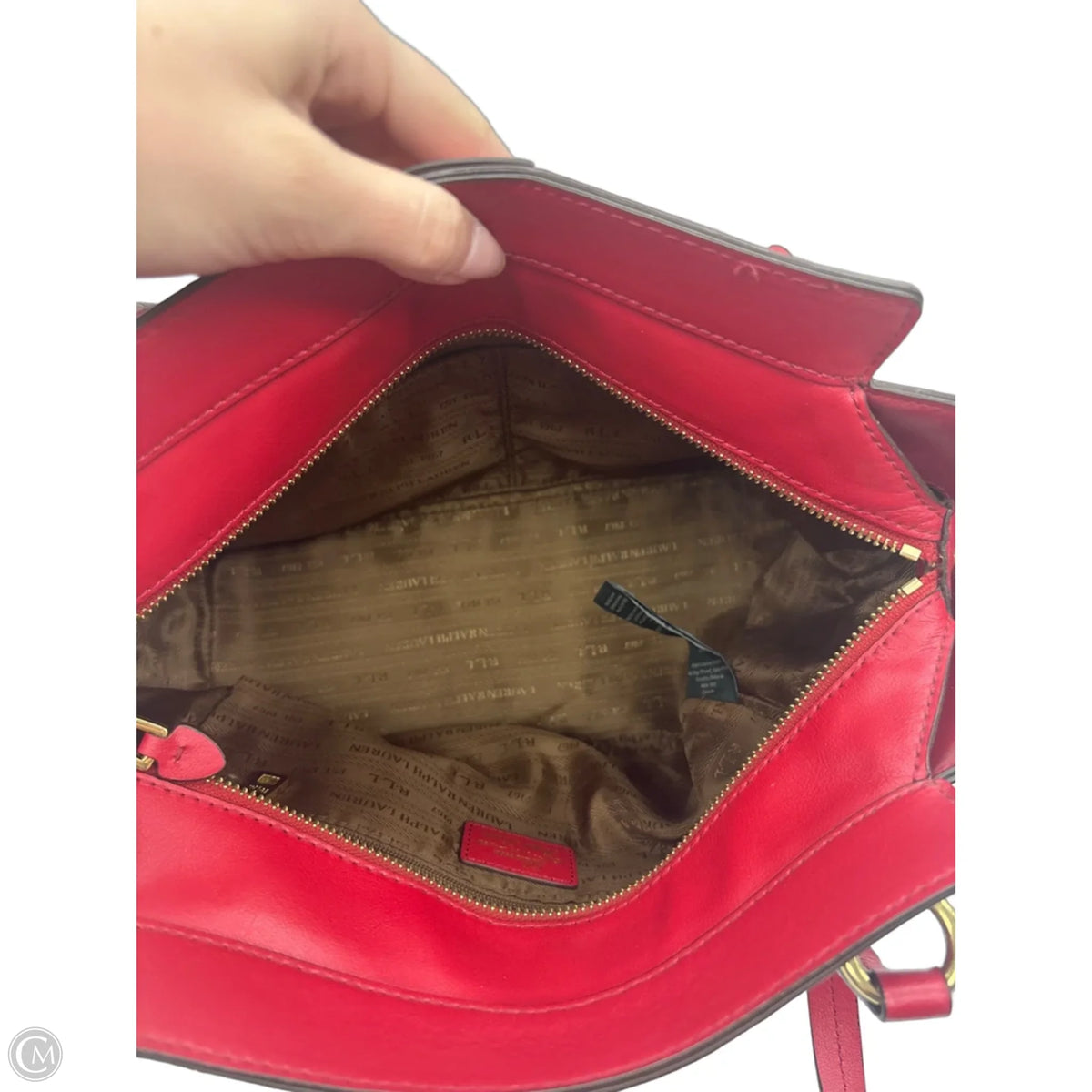 Handbag By Ralph Lauren, Size: Medium
