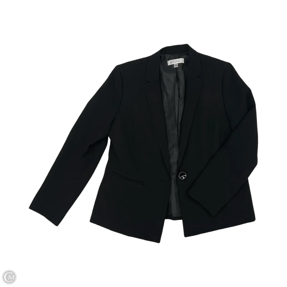 Blazer By Kasper In Black, Size: 14