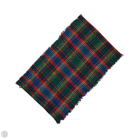 Scarf Winter By Clothes Mentor In Plaid Pattern