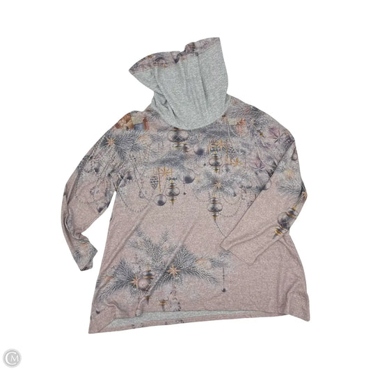 Top Long Sleeve By One World In Multi-colored, Size: Xxl