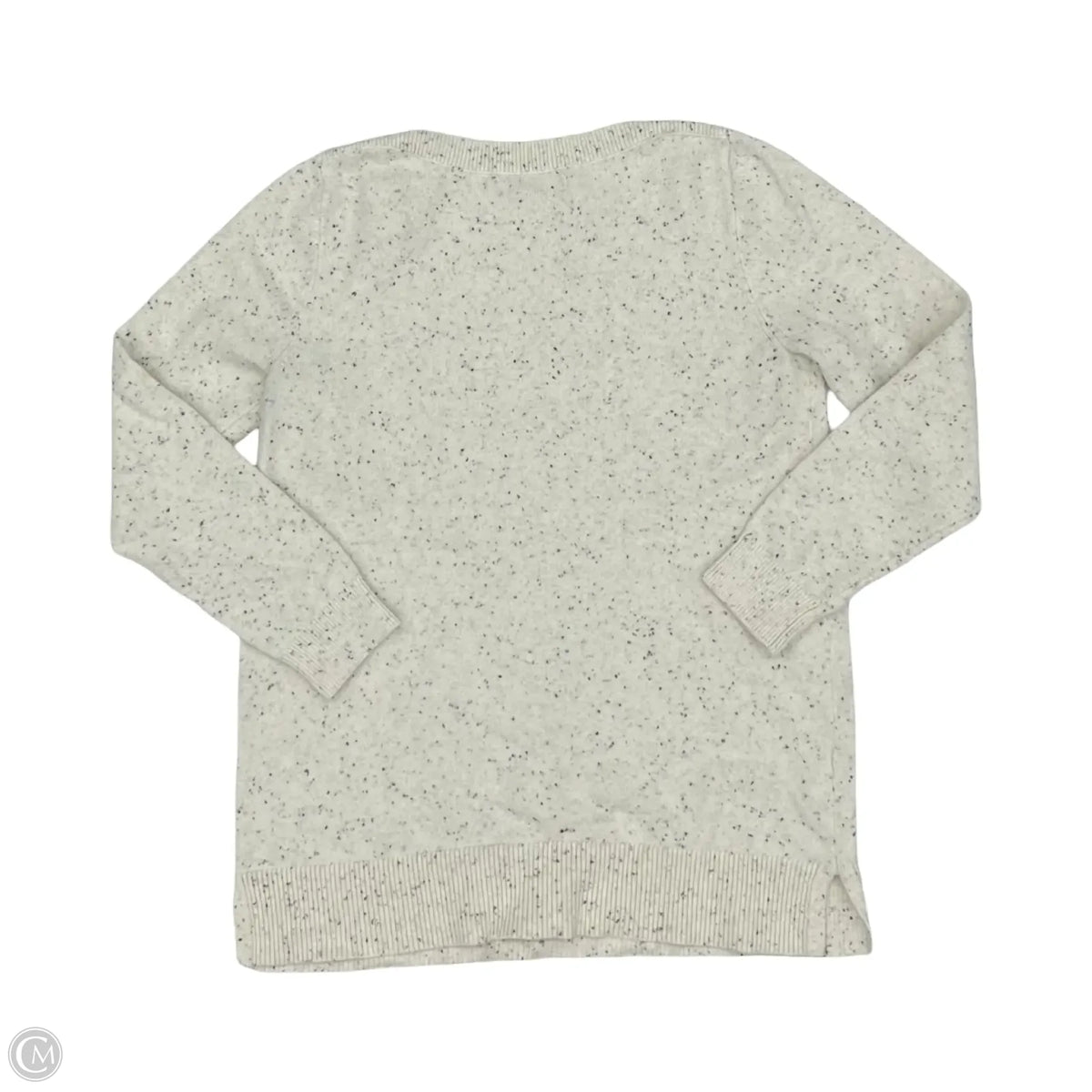 Sweater By Loft In Cream, Size: L