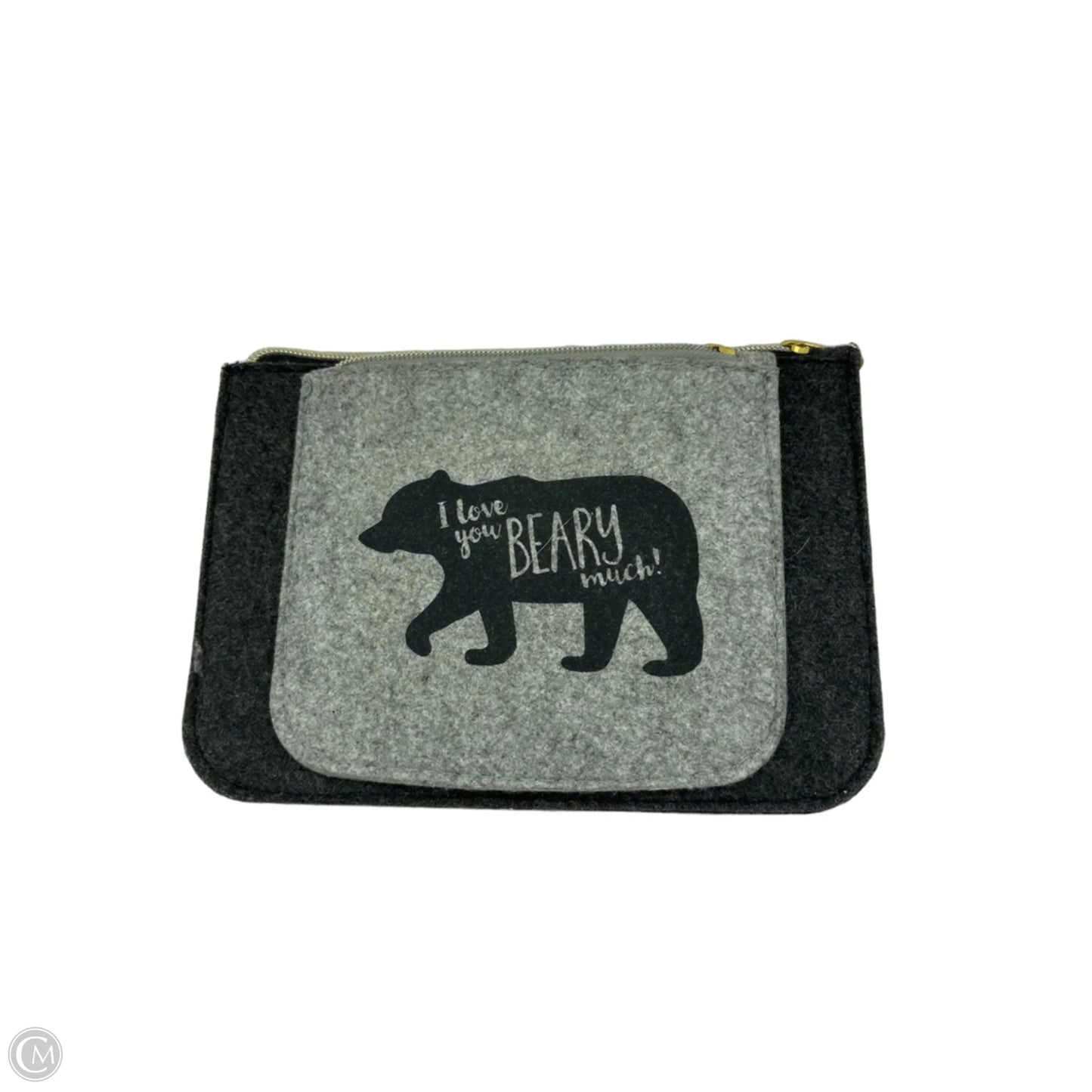 Makeup Bag By Cmf, Size: Small