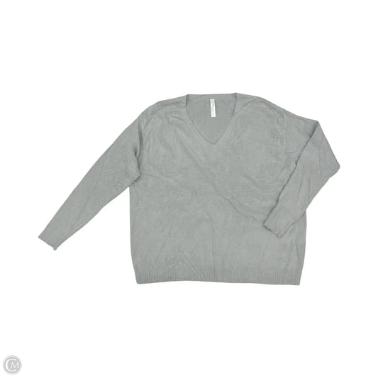 Sweater By Cme In Grey, Size: 1x