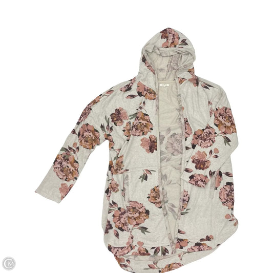 Cardigan By Maurices In Floral Print, Size: 1x